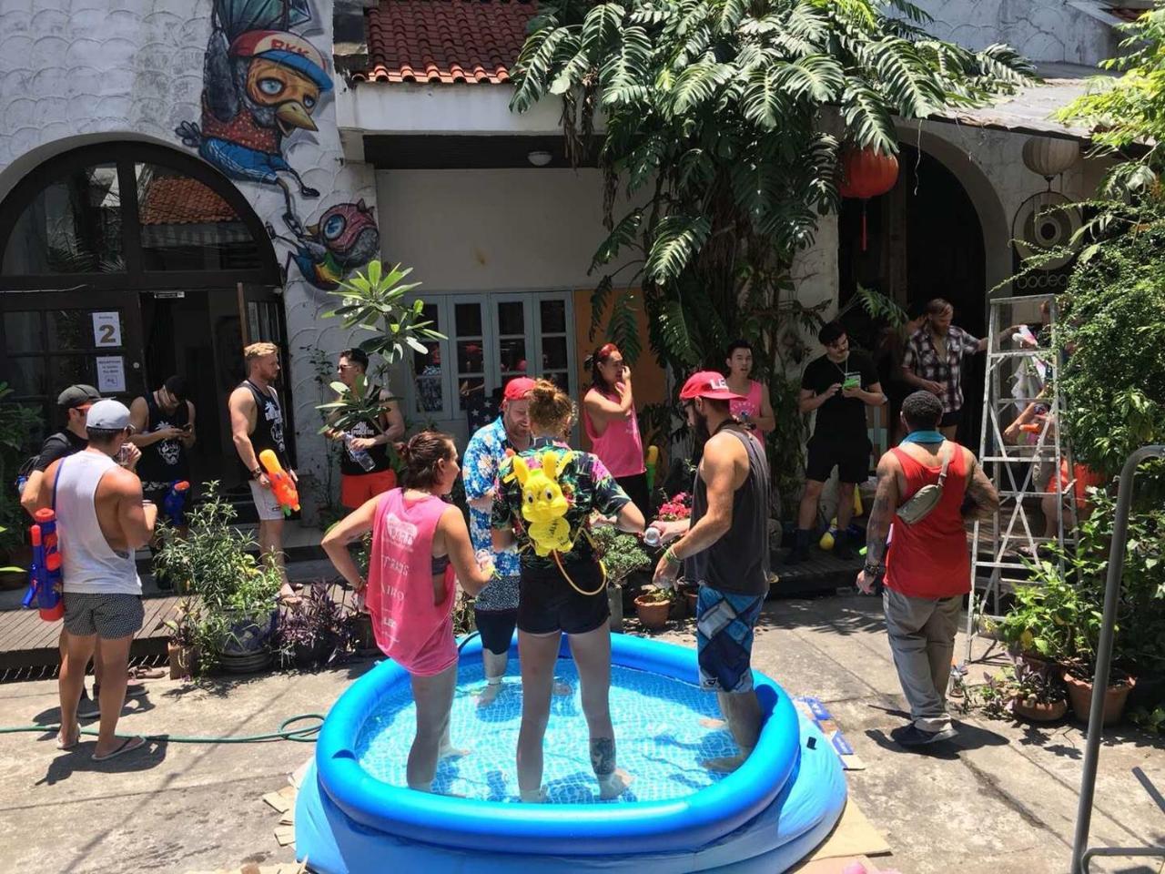 17You Inn Hostel Bangkok Kültér fotó